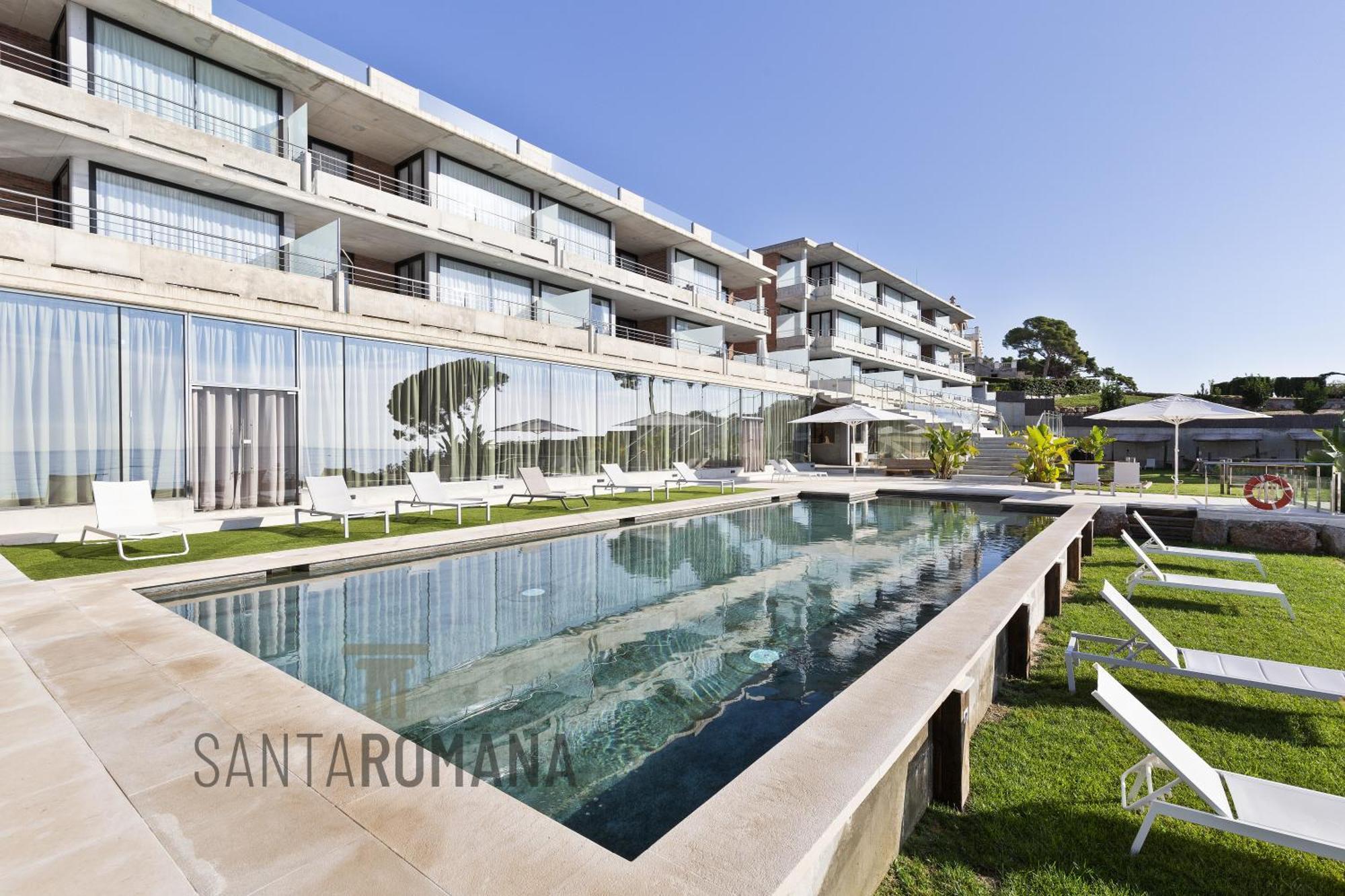 Santa Romana Apartments & Suites Caldes D'Estrach Exterior foto