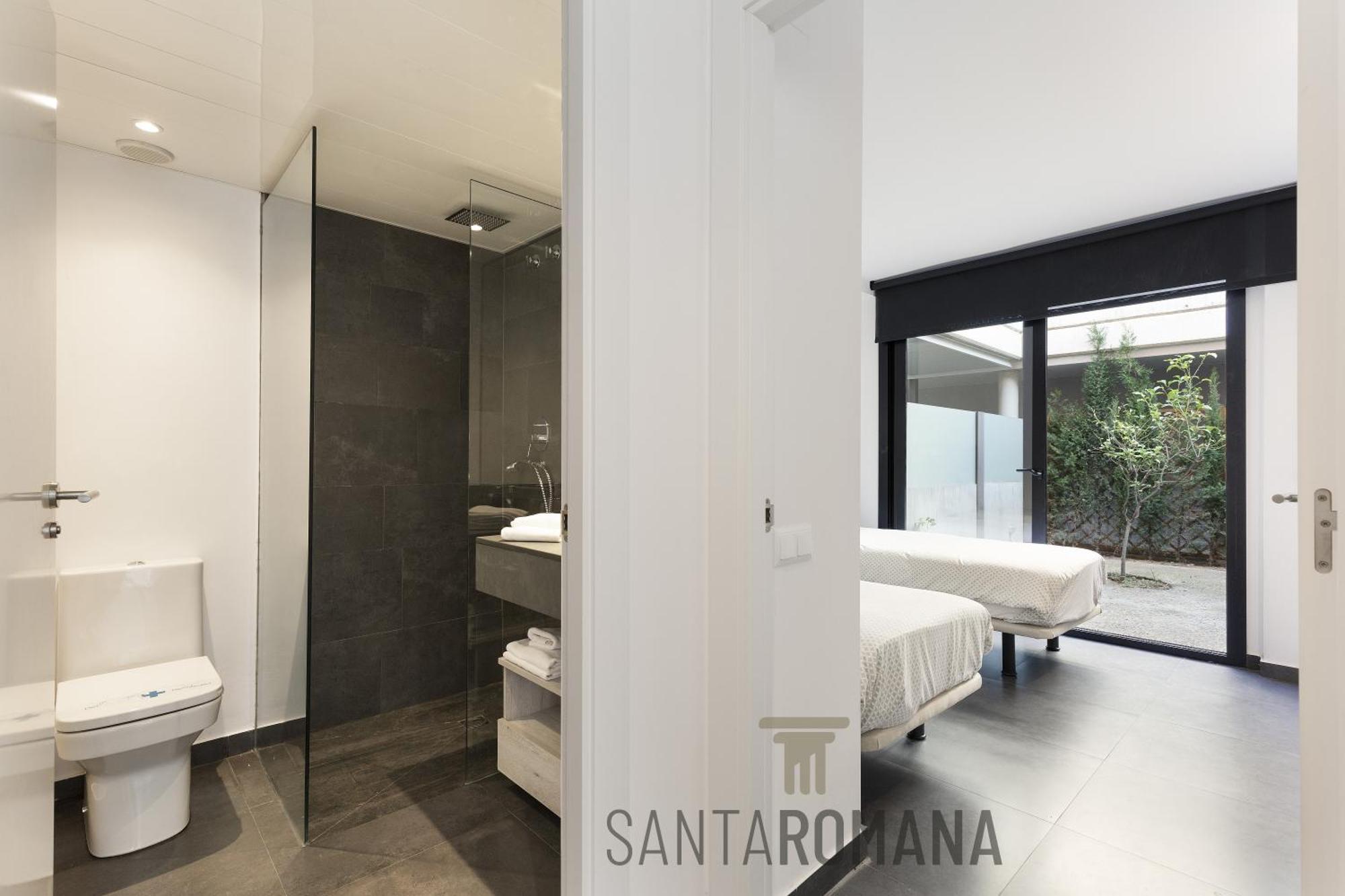 Santa Romana Apartments & Suites Caldes D'Estrach Exterior foto