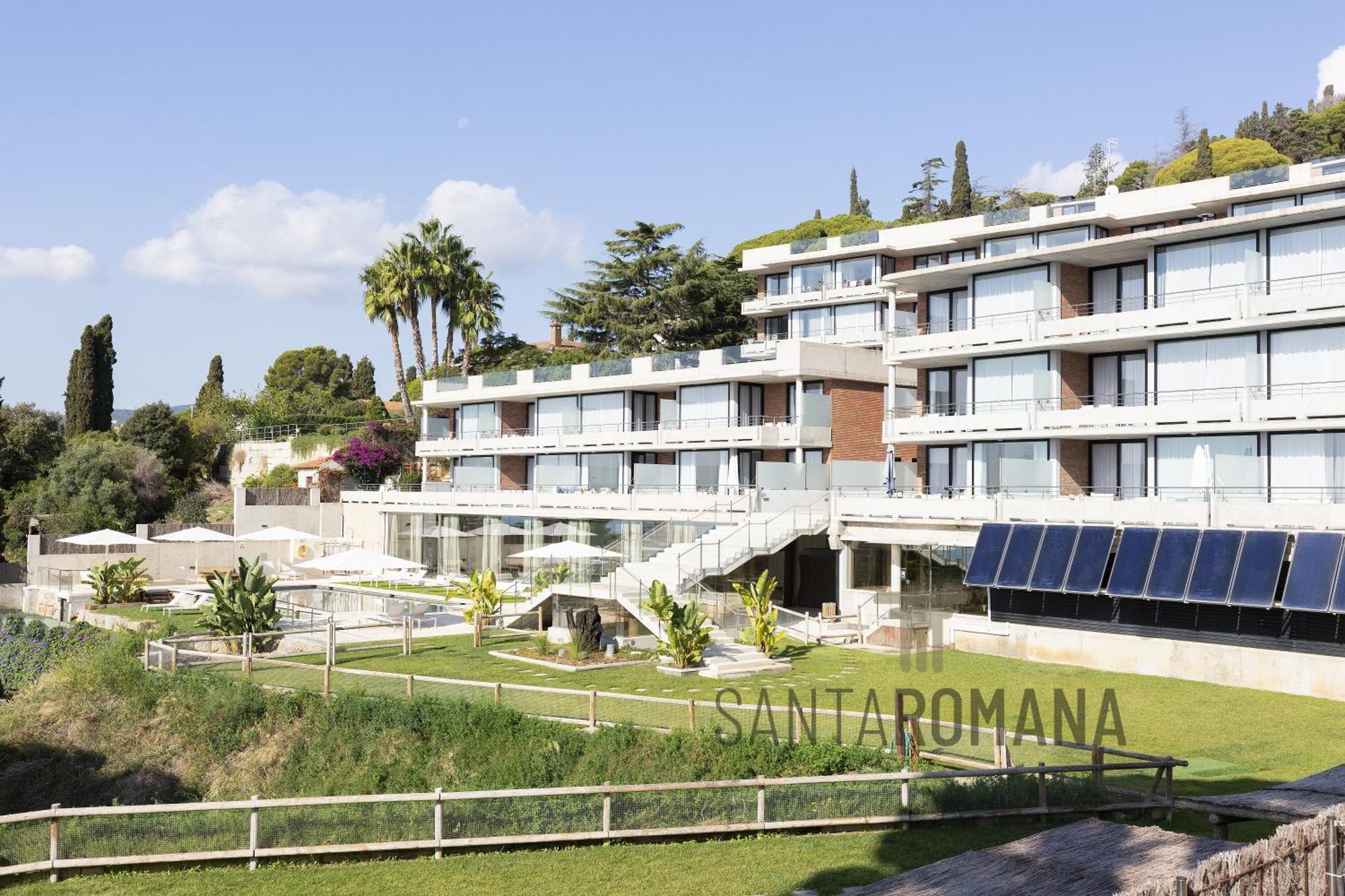 Santa Romana Apartments & Suites Caldes D'Estrach Exterior foto